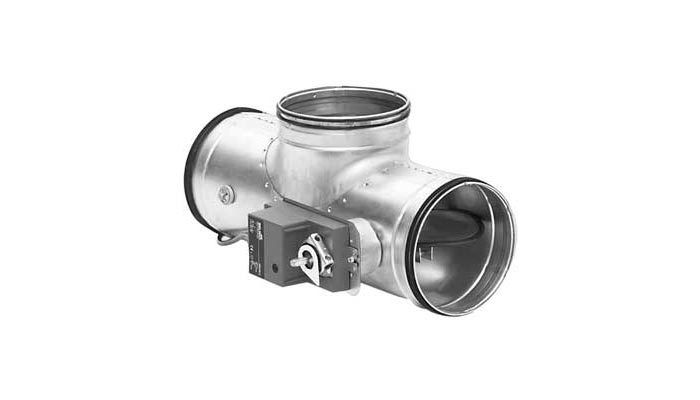 TATBU - Motorized alternating shut-off damper